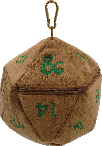 D20 Plush Dice Bag Copper and Green - Ultra Pro