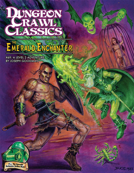 Dungeon Crawl Classics DCC #69 The Emerald Enchanter - Goodman Games