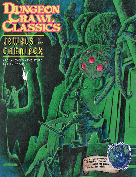 Dungeon Crawl Classics DCC #70 Jewels of the Carnifex - Goodman Games