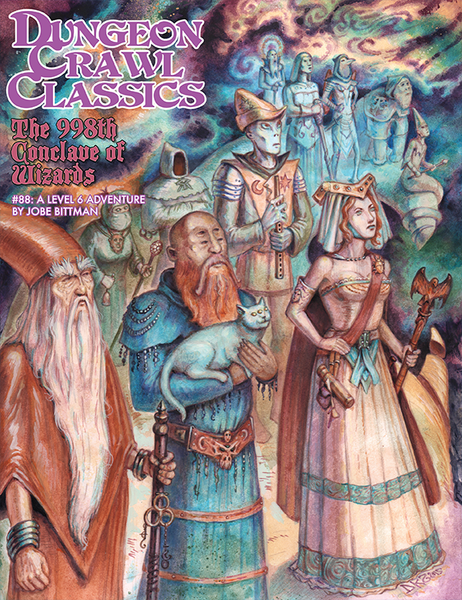 Dungeon Crawl Classics DCC #88 The 998th Conclave of Wizards - Goodman Games