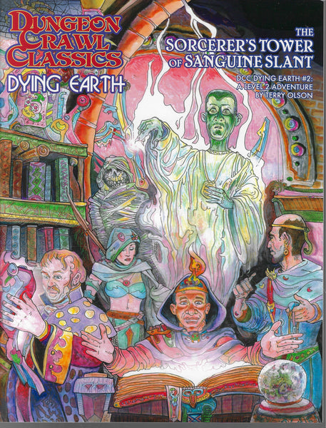 Dying Earth #2 Sorcerers Tower of Sanguine Slant Adventure Lvl 2 - Dungeon Crawl Classics