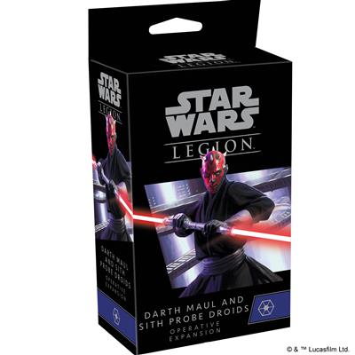 Darth Maul and Sith Probe Droids Operative Expansion - Star Wars Legion