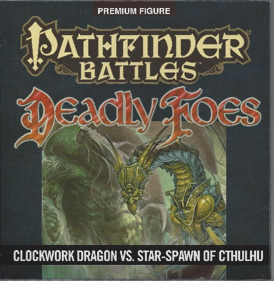 Deadly Foes: Clockwork Dragon Vs. Star Spawn of Cthulhu - Pathfinder Battles