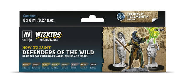 WizKids Premium Paints Defenders of the Wild - Vallejo