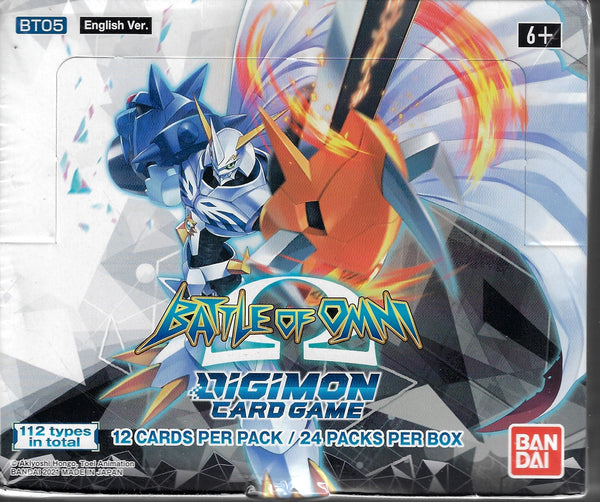 Digimon - Battle of Omni Booster Box Digimon - Battle of Omni Booster Box