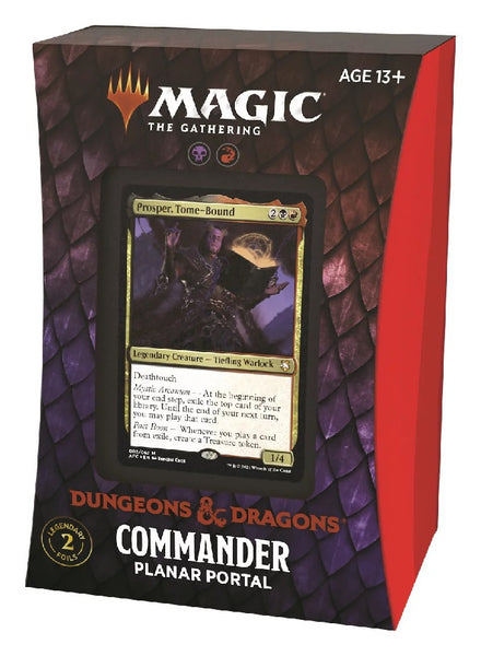 Dungeons & Dragons Adventures in Forgotten Realms Commander Deck Planar Portal - Magic the Gathering