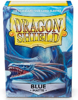 Dragon Shield Matte Blue (100) - Arcane Tinmen