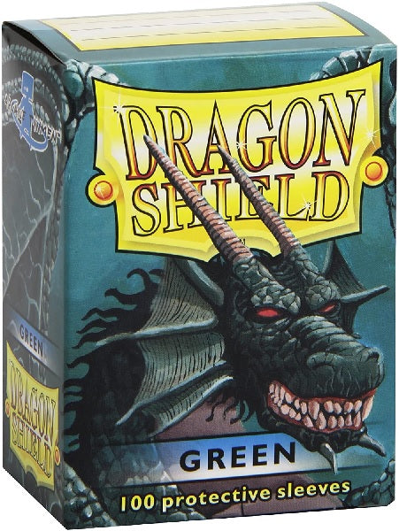 Dragon Shield Green (100) - Arcane Tinmen