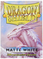 Dragon Shield Matte White (100) - Arcane Tinmen