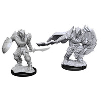 Dragonborn Fighter Male -  Nolzur's Marvelous Unpainted Minis