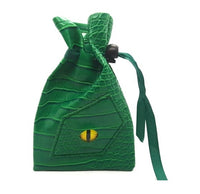 Dragon Eye Dice Bag Green - Old School Dice & Accessories