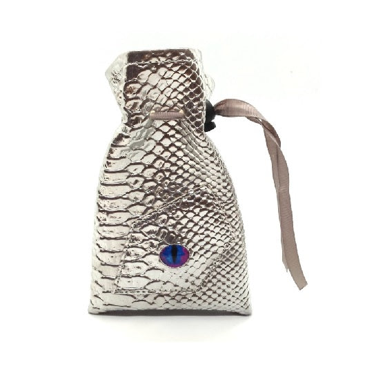 Dragon Eye Dice Bag Silver - Old School Dice & Accessories