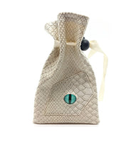 Dragon Eye Dice Bag White - Old School Dice & Accessories