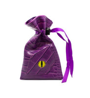 Dragon Eye Dice Bag Purple - Old School Dice & Accessories