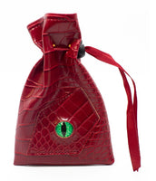 Dragon Eye Dice Bag Red - Old School Dice & Accessories