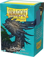 Dragon Shield Matte Dual Sleeves Lagoon (100) - Arcane Tinmen