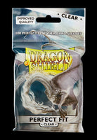 Dragon Shield Perfect Fit Inner Sleeves Clear (100) - Arcane Tinmen