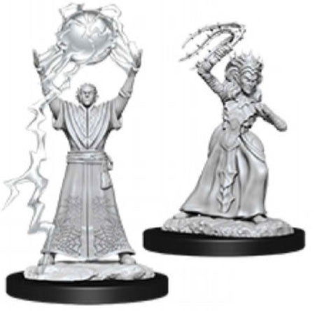 Drow Mage and Priestess - Nolzur's Marvelous Unpainted Minis
