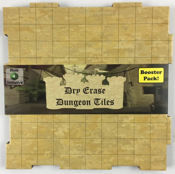 Dry Erase Dungeon Tiles: Earthtone Booster Pack - Roll 4 Initiative