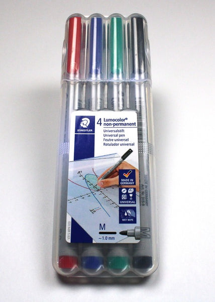 Lumocolor Mat Marker Set (4) - Chessex