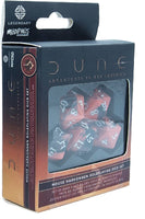 Dune Adventures in the Imperium Harkonnen Dice Set Black & Red - Modiphius Entertainment