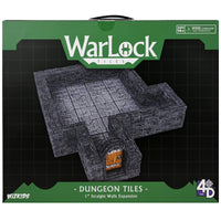 Dungeon Tiles Expansion 1" Straight Walls Expansion - WarLock Tiles