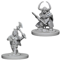 Dwarf Barbarian Female - Nolzur's Marvelous Unpainted Minis