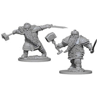 Dwarf Fighter Male - Nolzur's Marvelous Unpainted Minis