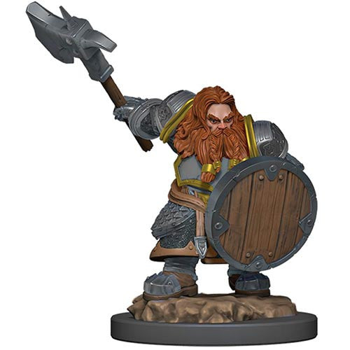 Dwarf Fighter Male - Icons of the Realms Premium Figures