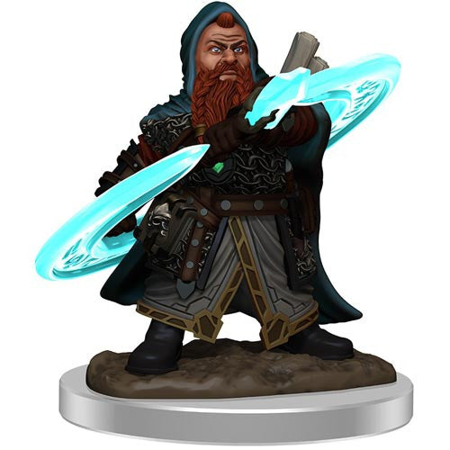 Dwarf Sorcerer Male - Pathfinder Battles Premium Painted Figure