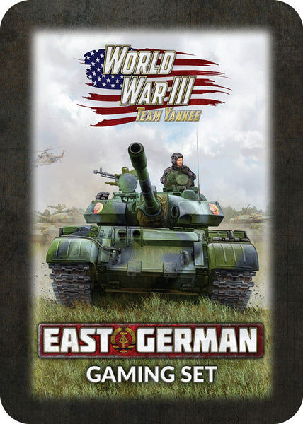 East German Gaming Set - World War III Team Yankee