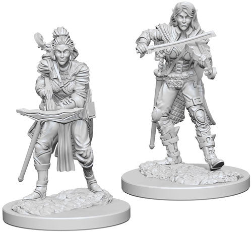 Elf Bard Female - Pathfinder Battles Deep Cuts Unpainted Minis