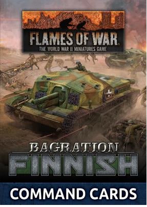 Bagration Command Cards Finnish - Flames of War