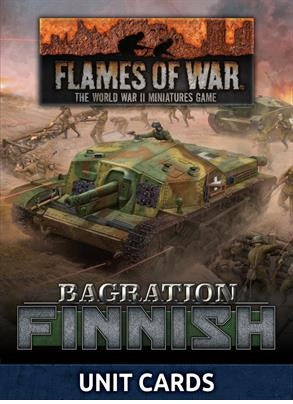Bagration Unit Cards Finnish - Flames of War