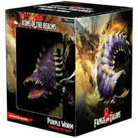 Fangs and Talons Purple Worm - Icons of the Realms