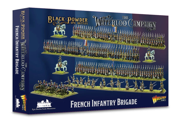 Waterloo Campaign French Infantry Brigade - Black Powder Epic Battles