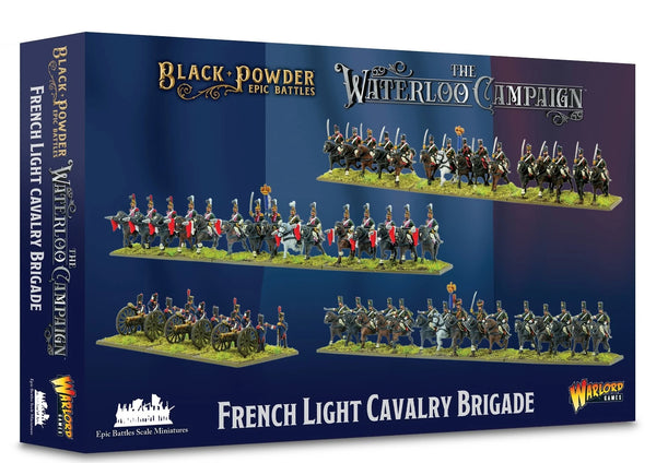 Waterloo Campaign French Light Cavalry Brigade - Black Powder Epic Battles