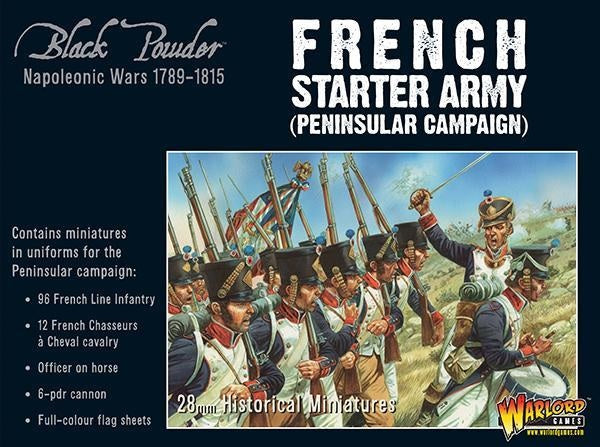 French Starter Army (Peninsular Campaign) Napoleonic Wars 1789-1815 - Black Powder
