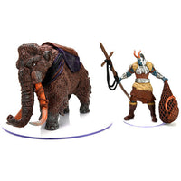 Snowbound Frost Giant & Mammoth - Icons of the Realms