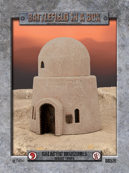 Galactic Warzones Desert Tower - Battlefield in a Box