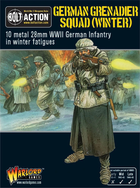 German Grenadier Squad Winter - Bolt Action