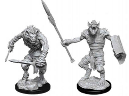 Gnoll & Gnoll Flesh Gnawer - Nolzur's Marvelous Unpainted Minis