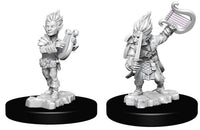 Gnome Bard Male - Pathfinder Battles Deep Cuts Unpainted Minis