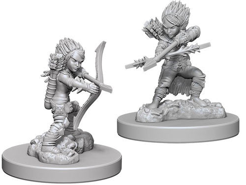 Gnome Rogue Female - Pathfinder Battles Deep Cuts Unpainted Minis