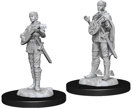 Half-Elf Bard Female - Nolzur's Marvelous Unpainted Minis