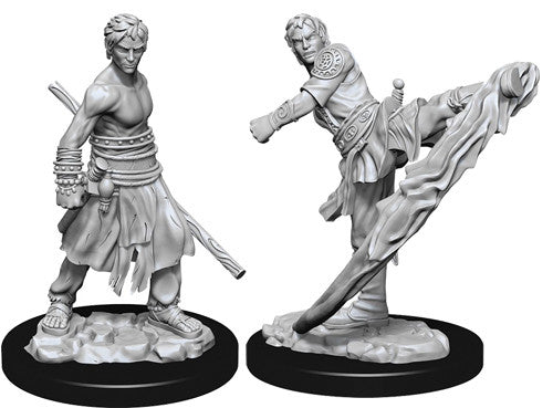 Half-Elf Monk Male - Nolzur's Marvelous Unpainted Minis