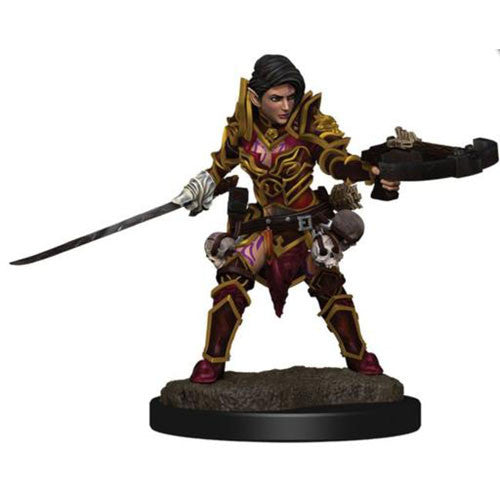 Half-Elf Swashbuckler Female - Pathfinder Battles Premium Painted Figure