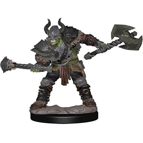 Half-Orc Barbarian Male - Pathfinder Battles Premium Painted Figure