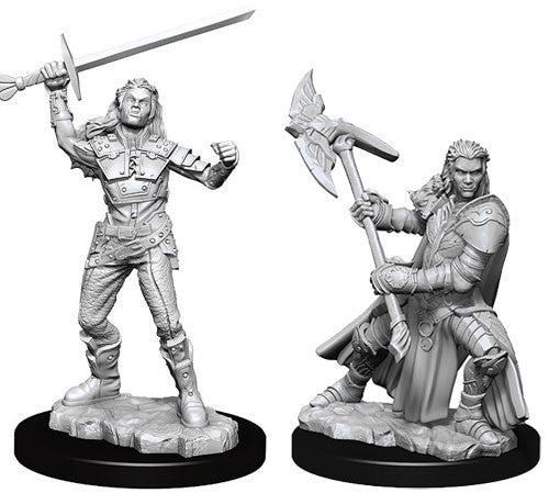 Half-Orc Fighter Male - Nolzur's Marvelous Unpainted Minis