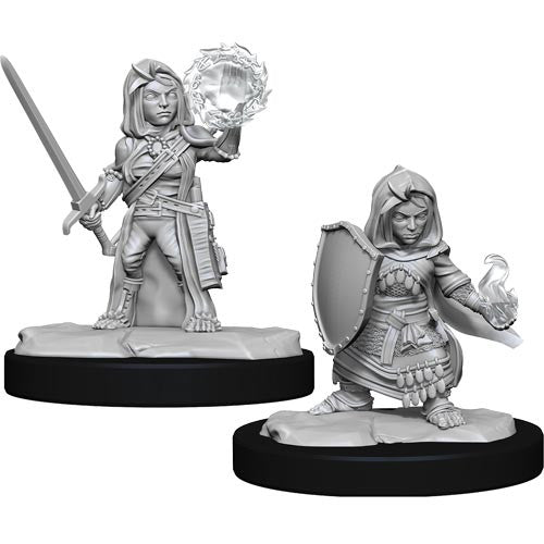 Halfling Cleric Female - Pathfinder Battles Deep Cuts Unpainted Minis